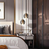 Belle De Crystal 2 Lights Pendant - YhLamps